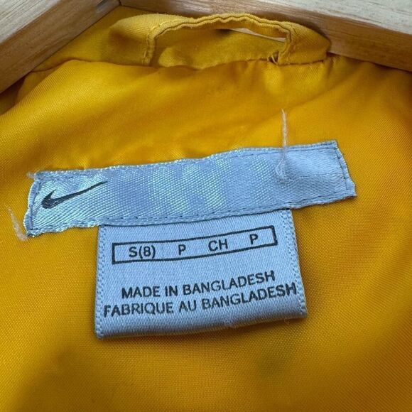 Nike Kids Puffer Jacket Size Small Down Jacket 2000s Grey Tag Activewear - Picture 10 of 16